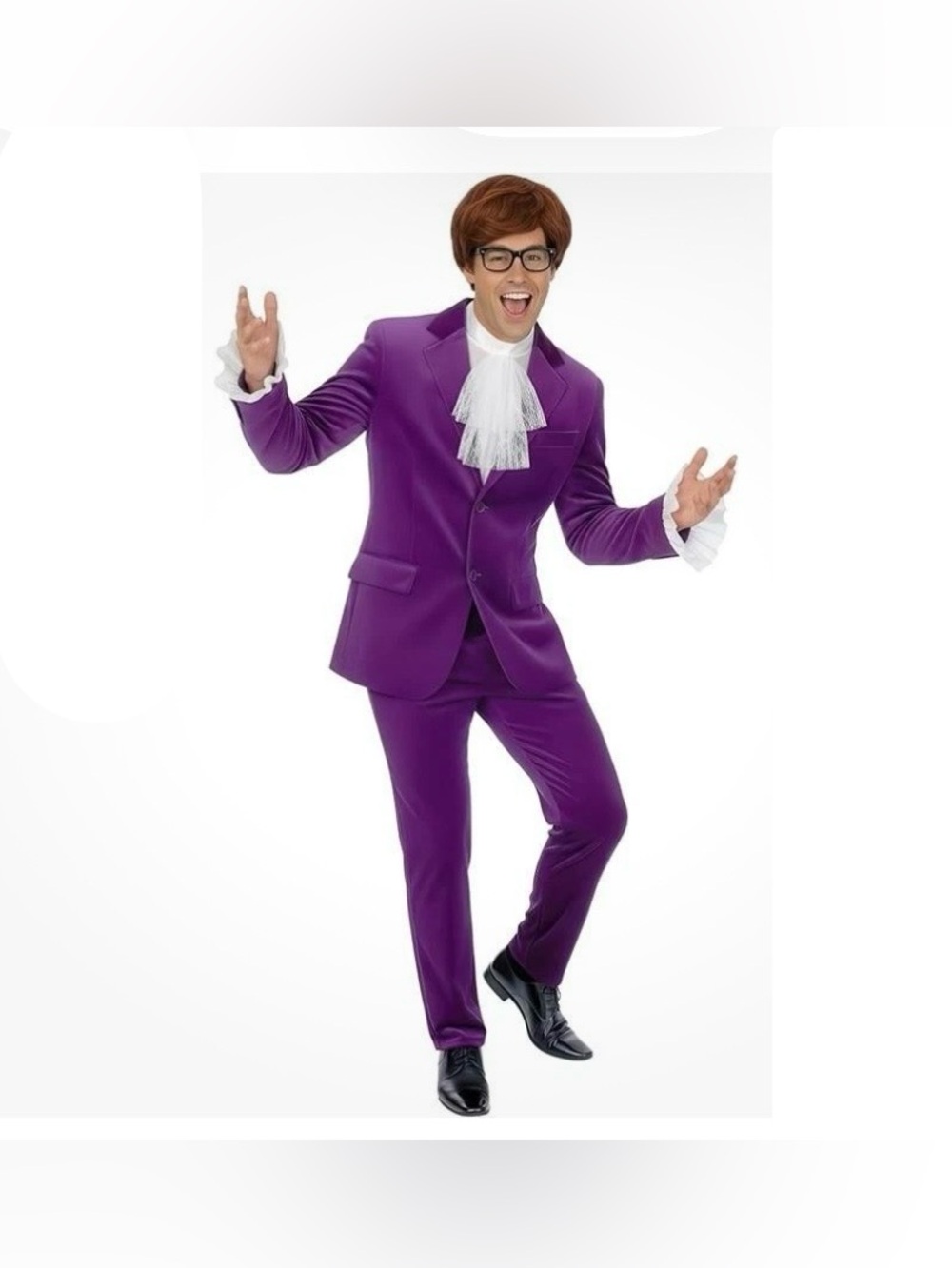 Fun Shack Retro 60s Spy Costume Men NWOT Size M